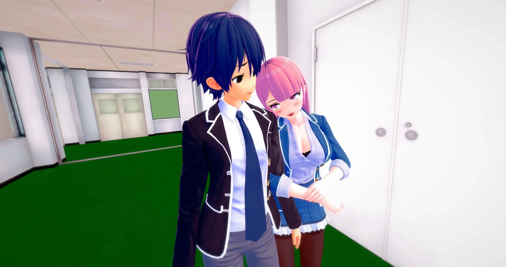 Lustful College gameplay screenshot 16 (Ren'Py adult game) by Tinkel Studios – free download