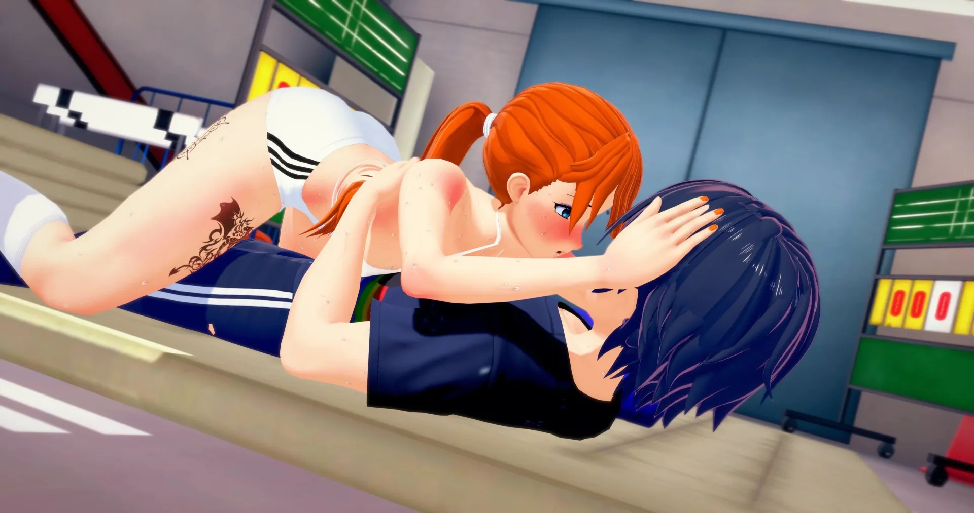 Lustful College gameplay screenshot 23 (Ren'Py adult game) by Tinkel Studios – free download