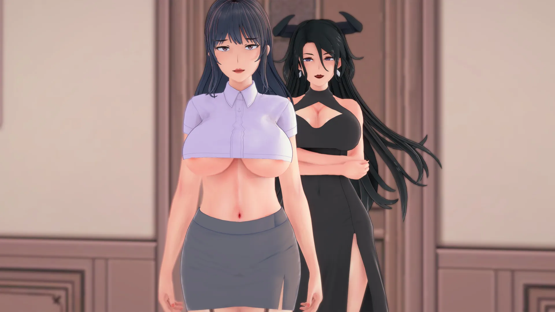 Tainted Harmony: A Succubus`s Embrace gameplay screenshot 10 (Ren'Py adult game) by RaveDev – free download