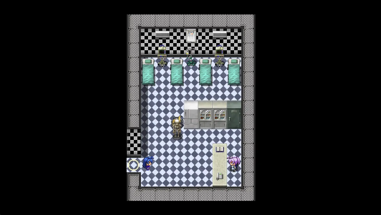 Luna and the Space Prison gameplay screenshot 4 (RPGM adult game) by Choyoru – free download