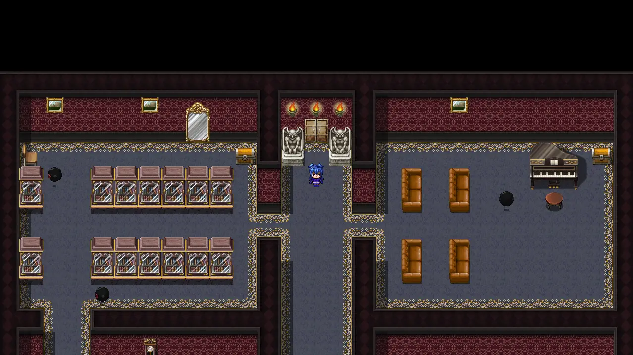 Luna and the Space Prison gameplay screenshot 8 (RPGM adult game) by Choyoru – free download