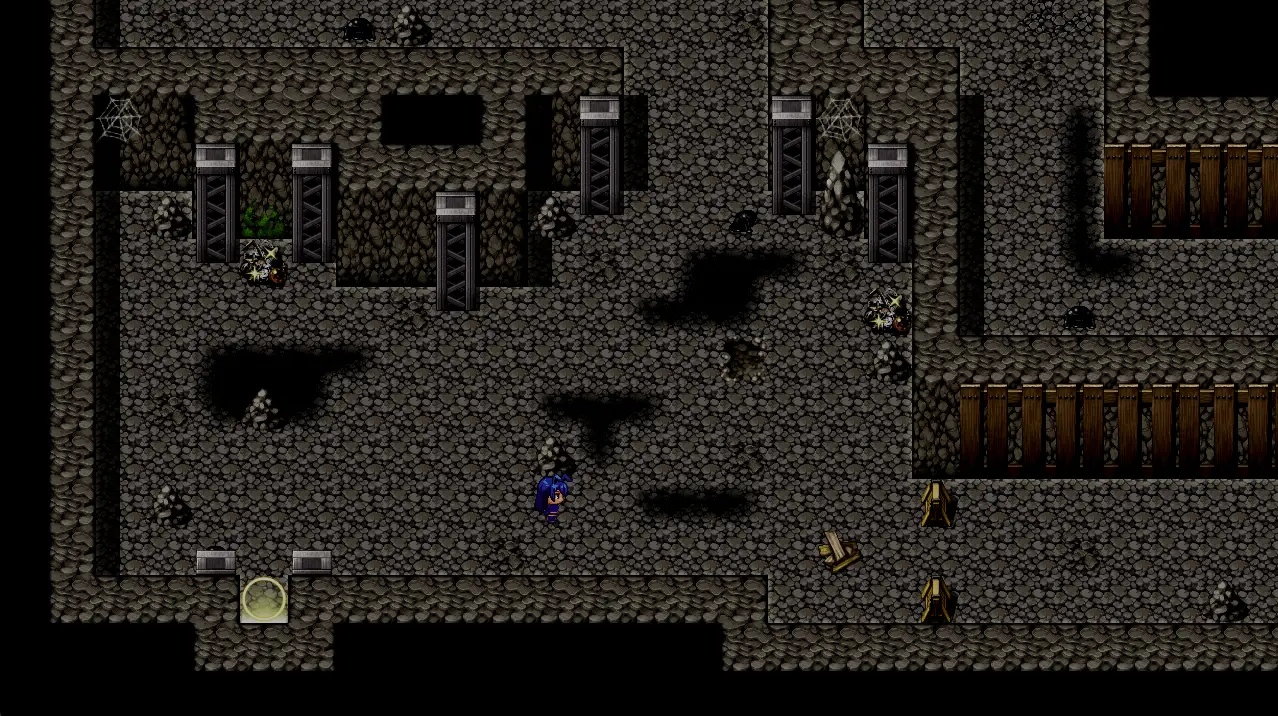 Luna and the Space Prison gameplay screenshot 7 (RPGM adult game) by Choyoru – free download