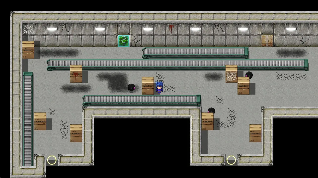 Luna and the Space Prison gameplay screenshot 11 (RPGM adult game) by Choyoru – free download