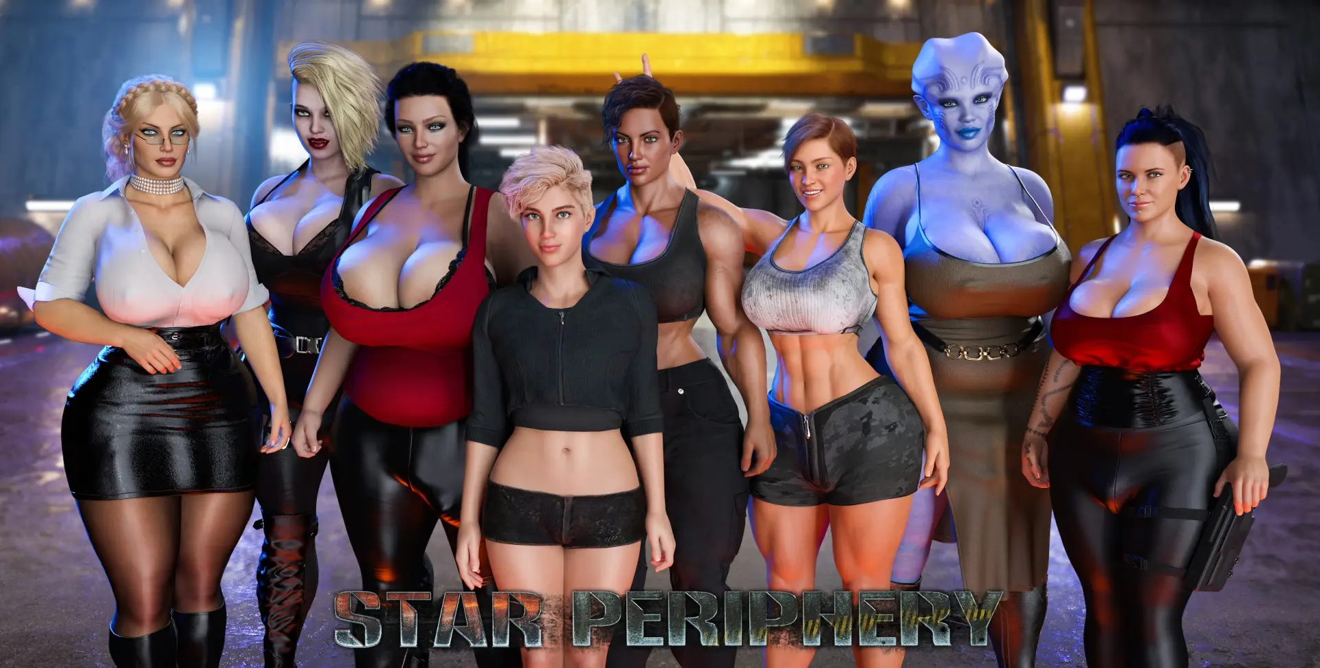 Star Periphery cover Release 7.2 – Ren'Py adult game by VoidPilgrim free download