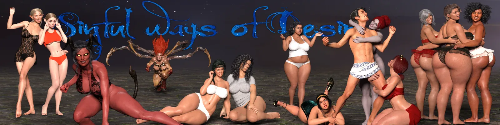 Sinful Ways of Desire gameplay screenshot 2 (RPGM adult game) by MILFzone – free download