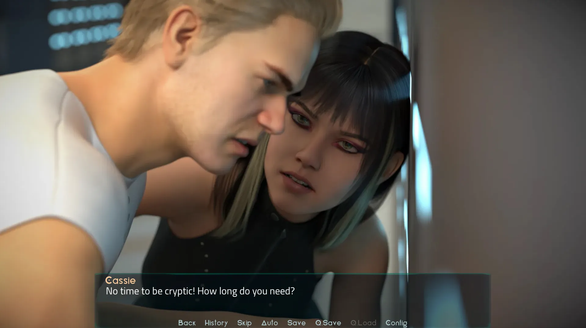 Neuro/Splice gameplay screenshot 5 (Ren'Py adult game) by FlimsyLegs – free download