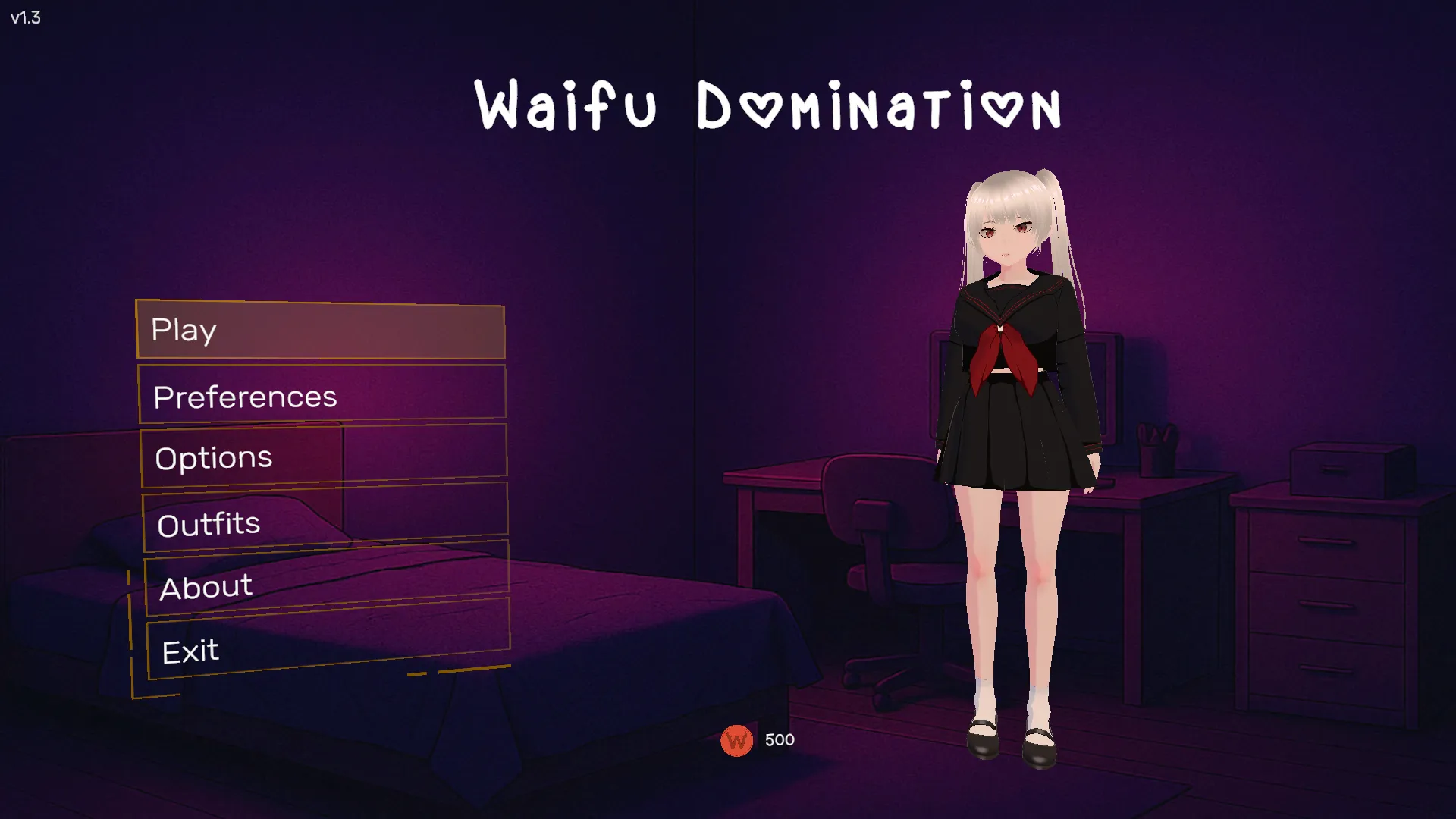 Waifu Domination gameplay screenshot 2 (Unity adult game) by GHyperon – free download