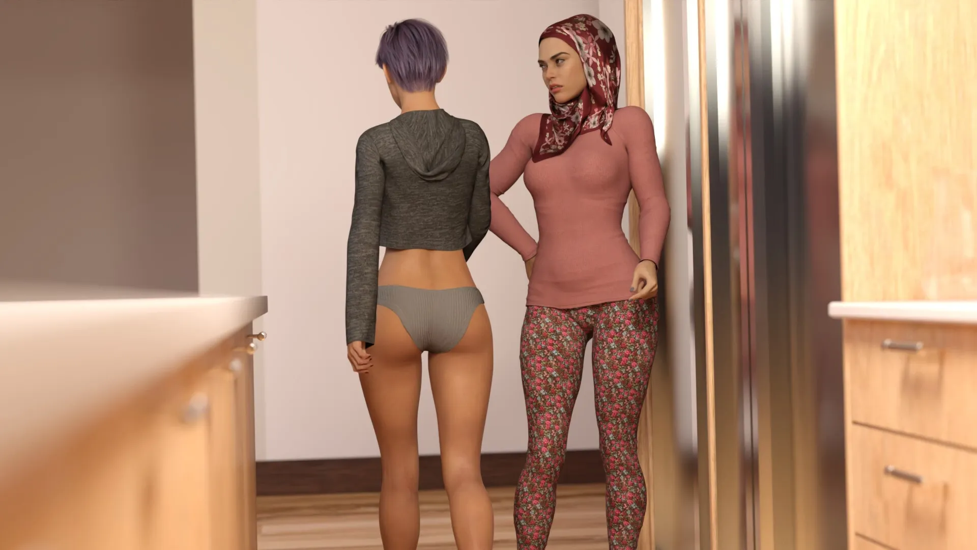 Banu in the West gameplay screenshot 6 (Ren'Py adult game) by LustfulFantasy – free download