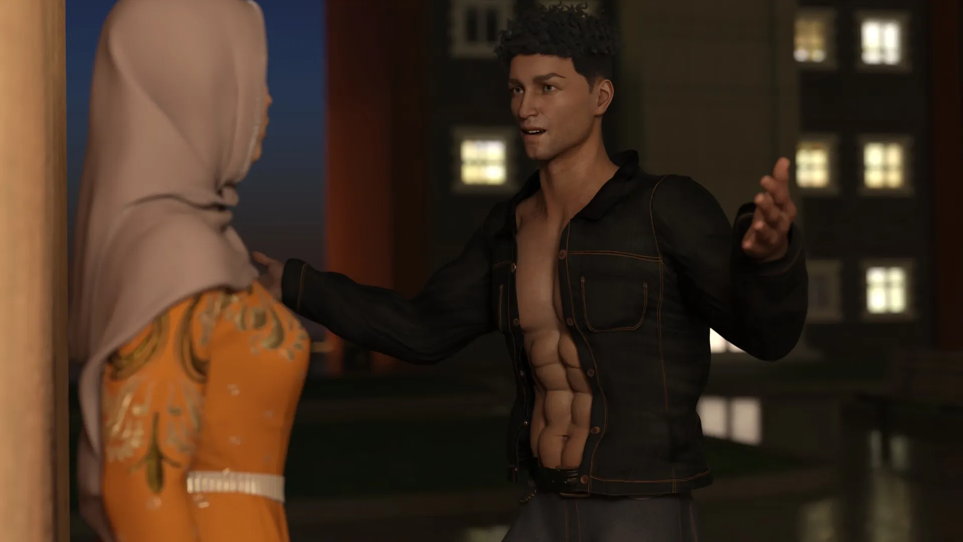 Banu in the West gameplay screenshot 10 (Ren'Py adult game) by LustfulFantasy – free download