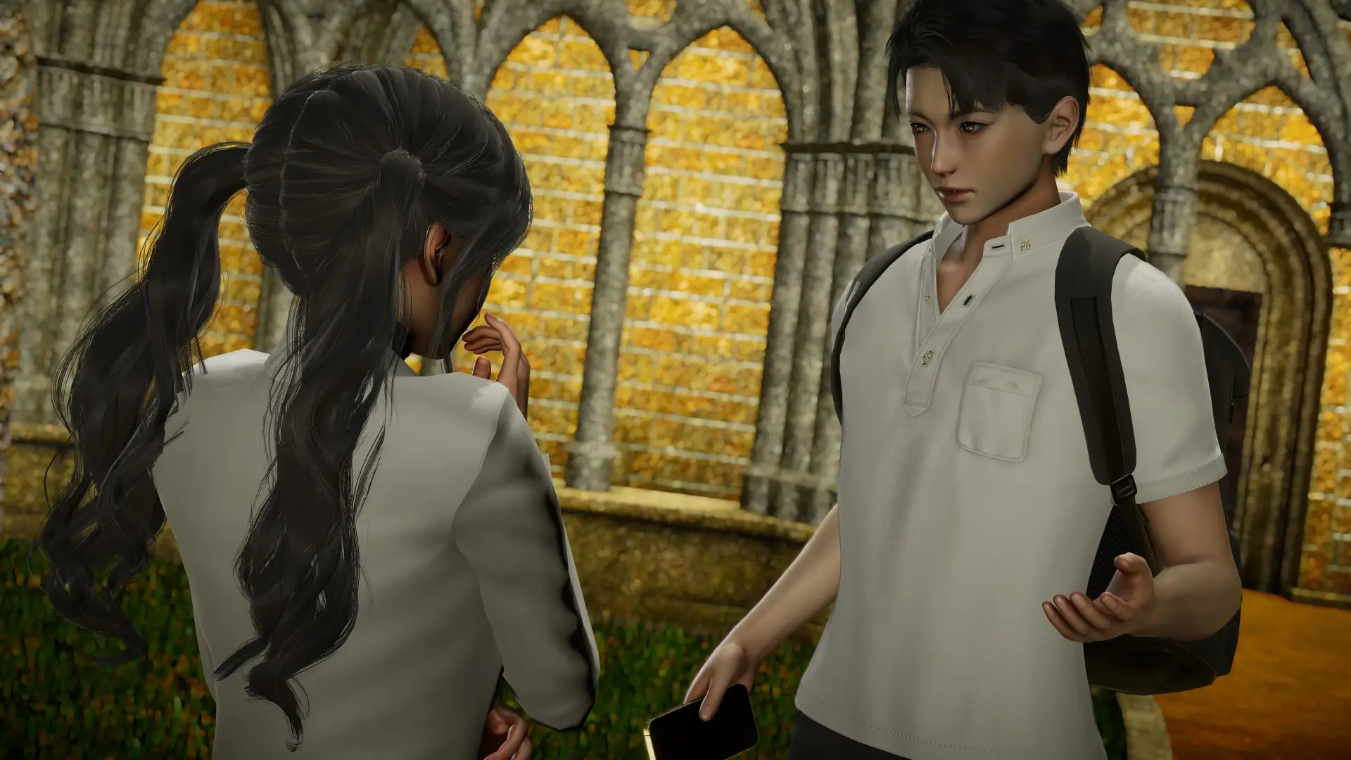 Echoes: The Lies We Tell Ourselves gameplay screenshot 2 (Ren'Py adult game) by Oldcat – free download