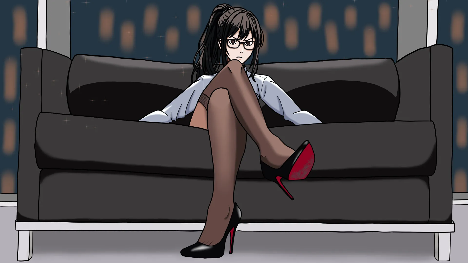 My Femdom Boss cover Chapter 5 – Ren'Py adult game by CraveRot free download