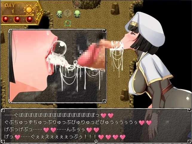 Nymphomania Priestess gameplay screenshot 4 (RPGM adult game) by TechnoBrake – free download