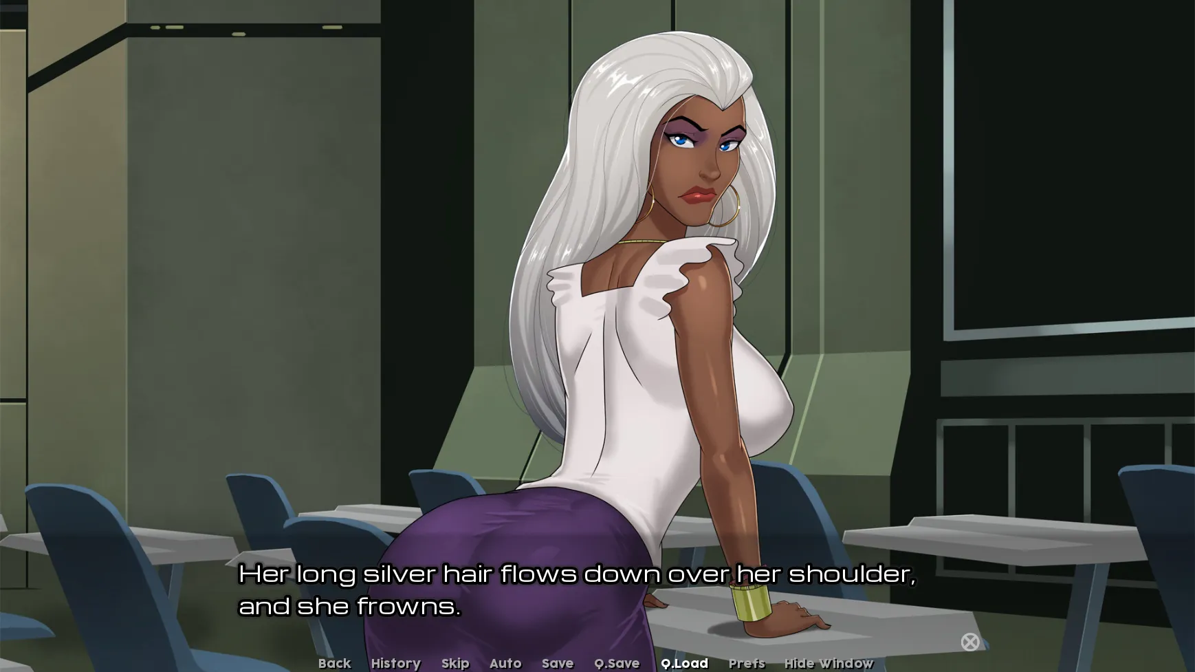 Project Evolution: First Class gameplay screenshot 3 (Ren'Py adult game) by Gunsmoke Games – free download