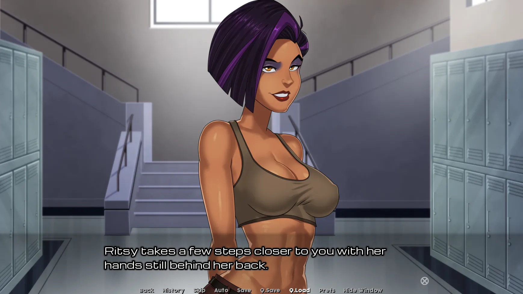 Project Evolution: First Class gameplay screenshot 5 (Ren'Py adult game) by Gunsmoke Games – free download