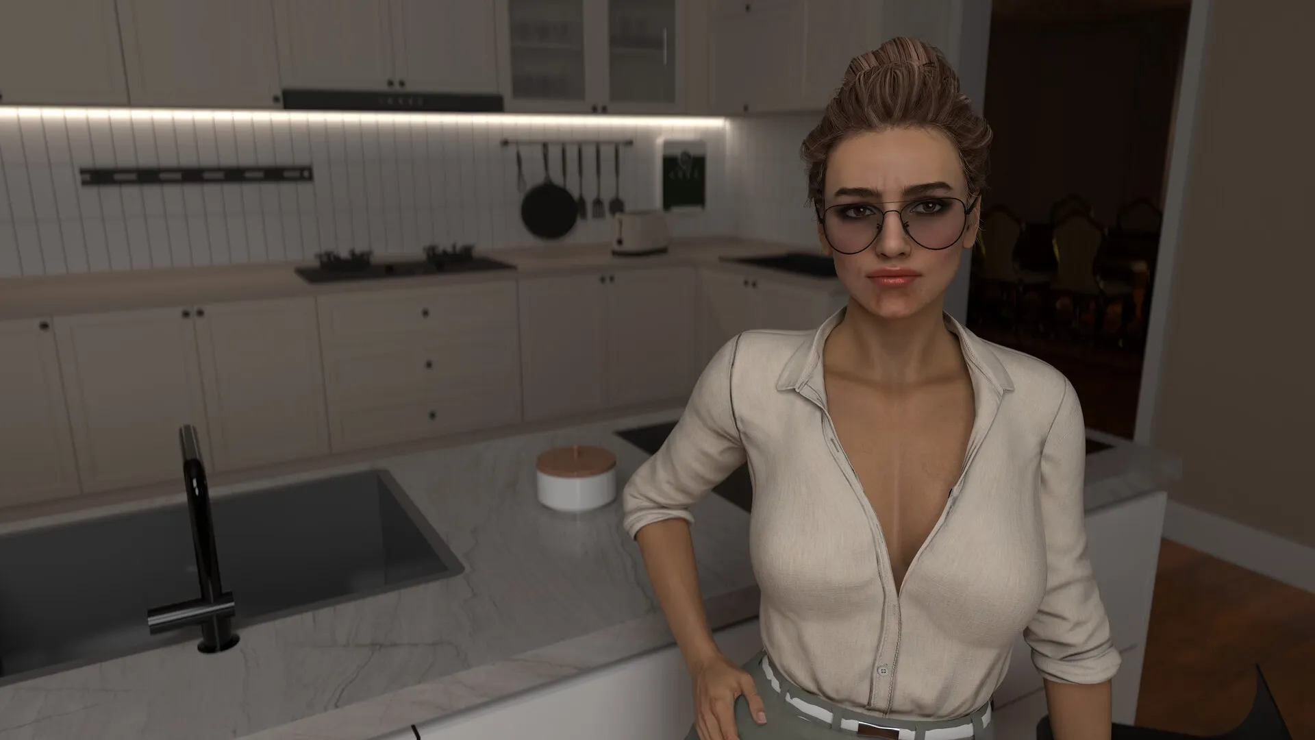 Hot Mansion Adventures gameplay screenshot 8 (Unity adult game) by Naughty Pixel – free download
