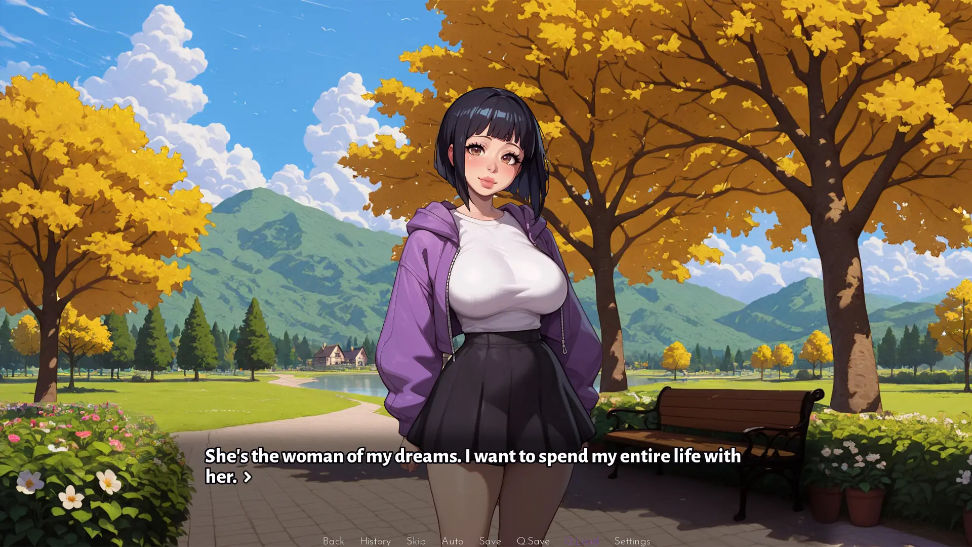 My True Desire gameplay screenshot 9 (Ren'Py adult game) by DTZ Games – free download