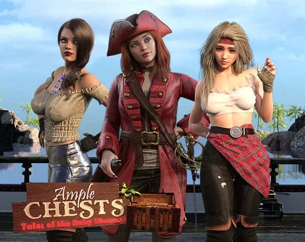 Ample Chests gameplay screenshot 1 (Ren'Py adult game) by The B.E Grove – free download