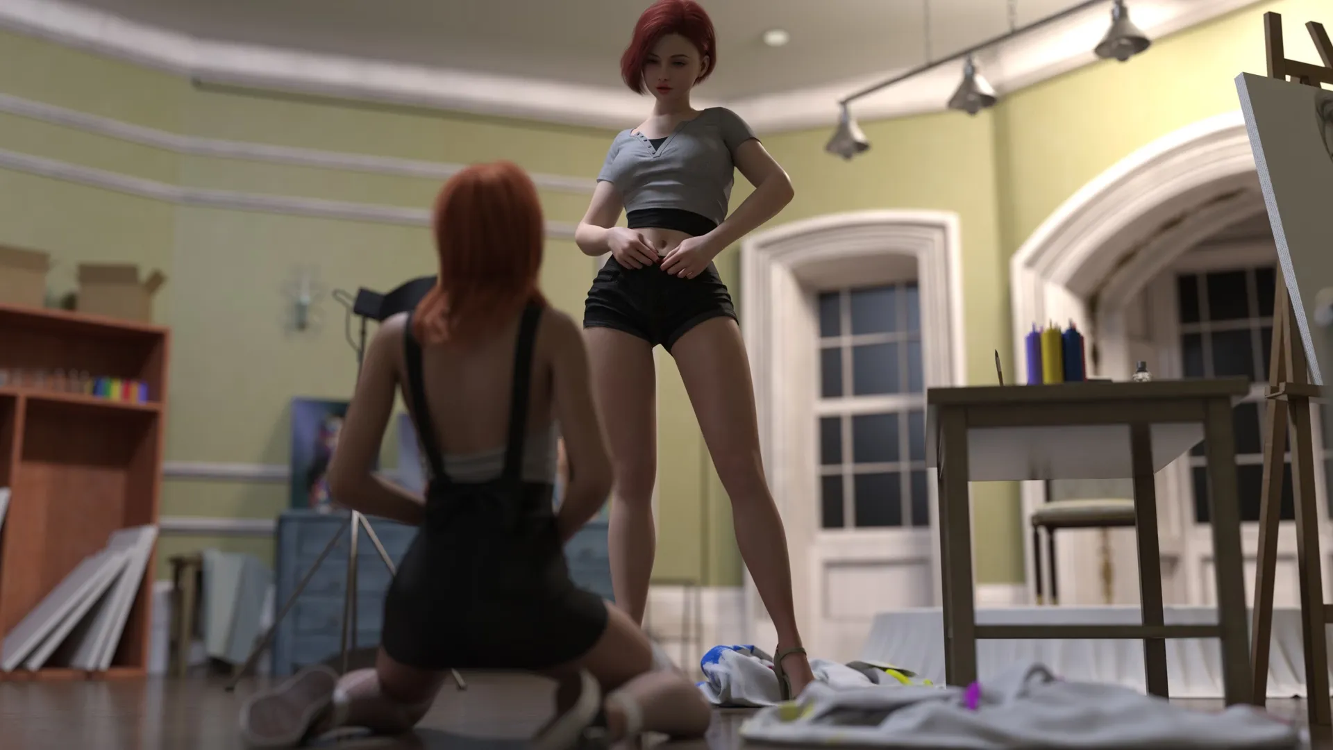 Femboy Sorority gameplay screenshot 6 (Ren'Py adult game) by Jaya's Dawn – free download