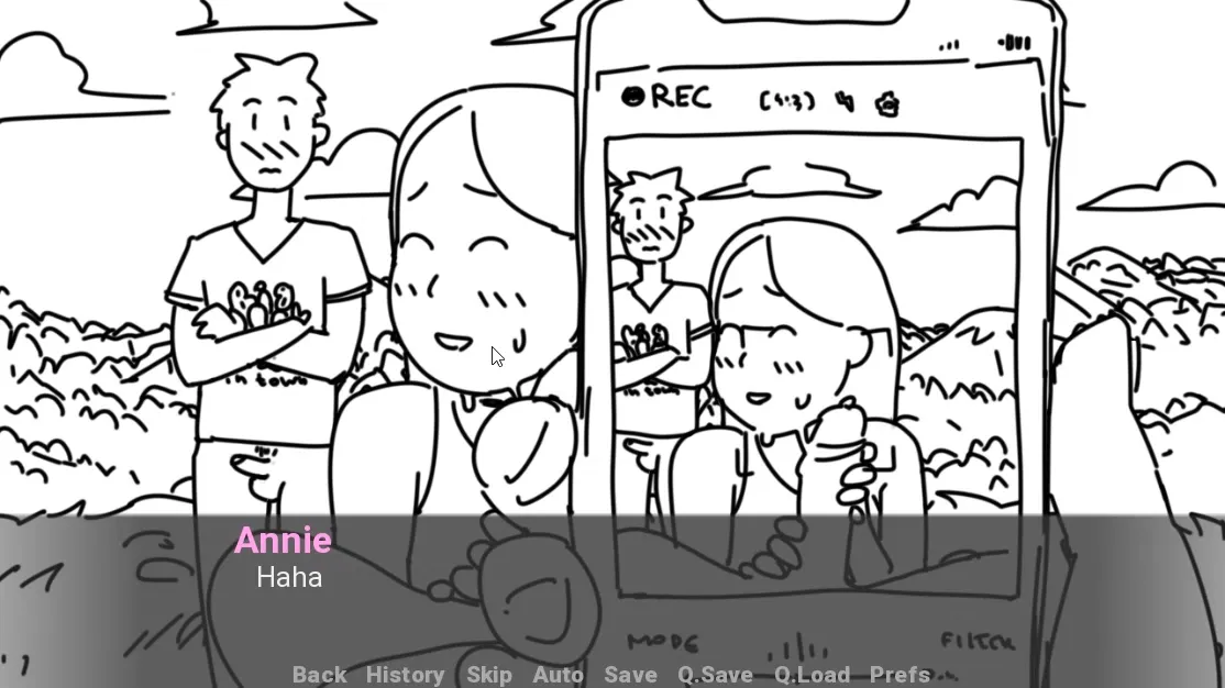 Reunion gameplay screenshot 6 (Ren'Py adult game) by BurdieOwo – free download