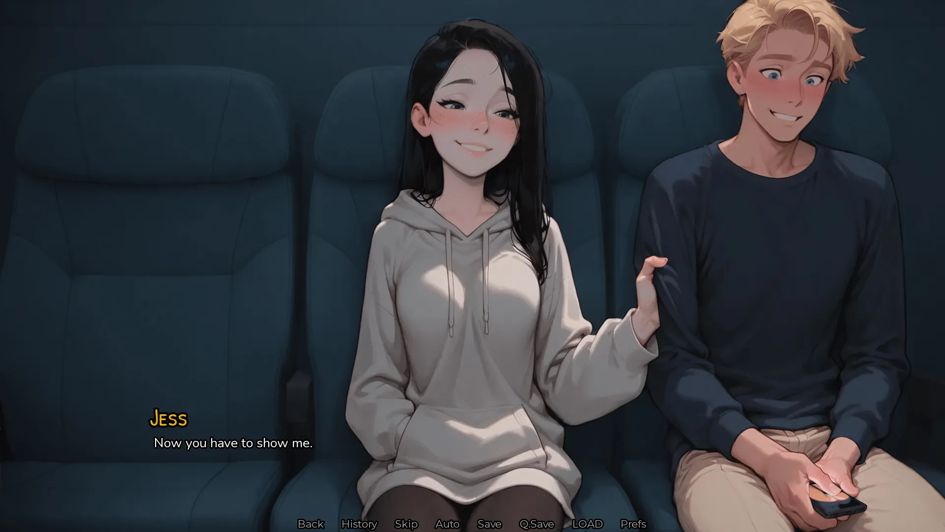 Our Quiet Temptation gameplay screenshot 2 (Ren'Py adult game) by Sinfull Valley Adventures – free download