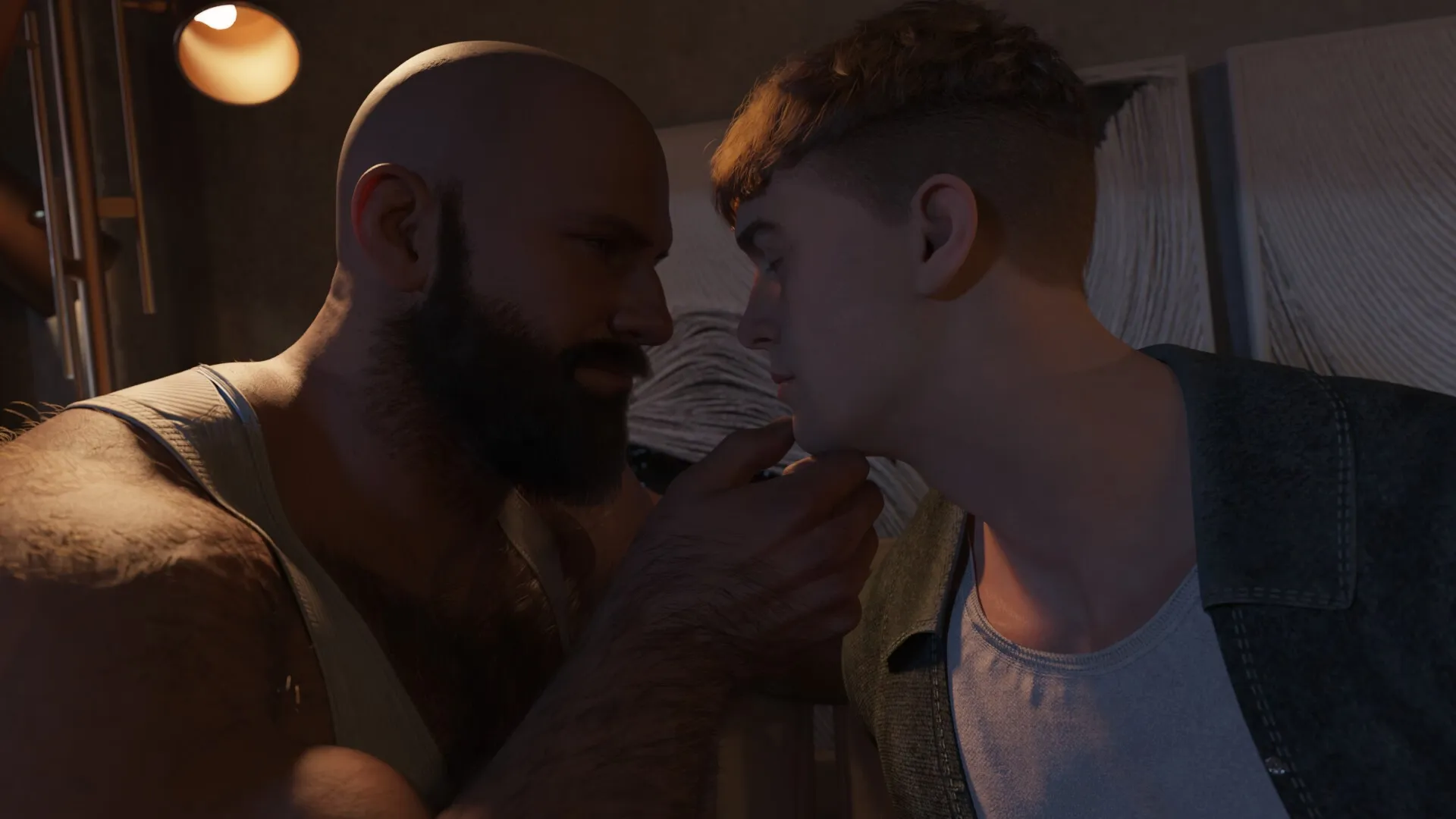 Heatwave: Sam’s Stay gameplay screenshot 5 (Ren'Py adult game) by CodyFord – free download