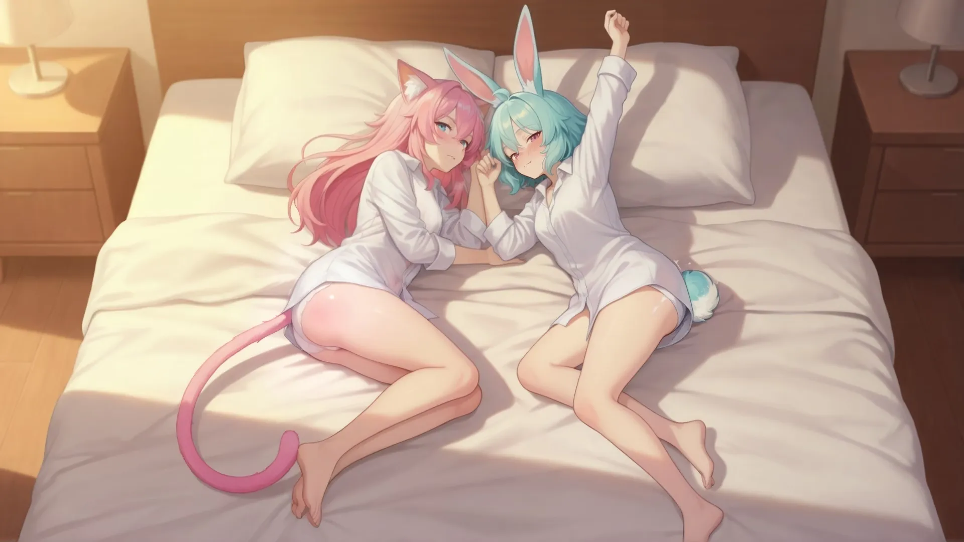 Sweet Femboy Cafe gameplay screenshot 1 (Ren'Py adult game) by Succubus Lair – free download
