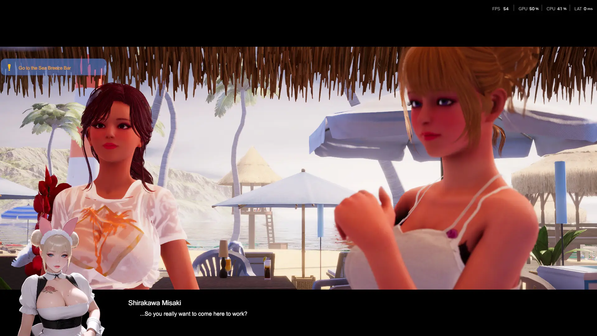Summer Beach gameplay screenshot 19 (Unity adult game) by Sakura Cat – free download