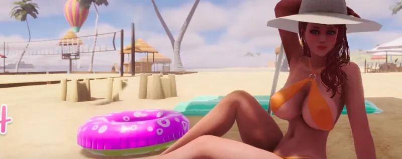 Summer Beach cover 1.10 – Unity adult game by Sakura Cat free download