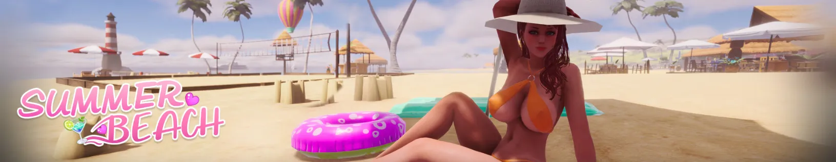 Summer Beach cover 1.10 – Unity adult game by Sakura Cat free download