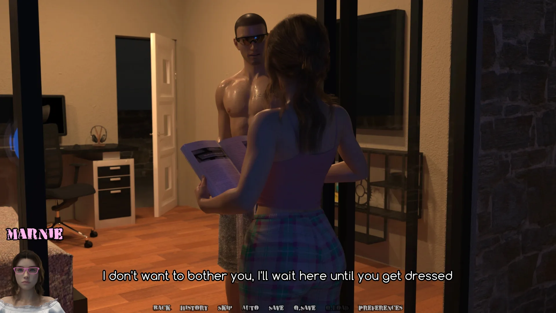 Naughty Bro: Reckoning! gameplay screenshot 10 (Ren'Py adult game) by DerketoGames – free download