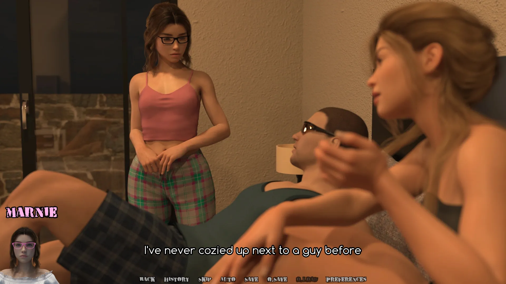 Naughty Bro: Reckoning! gameplay screenshot 7 (Ren'Py adult game) by DerketoGames – free download
