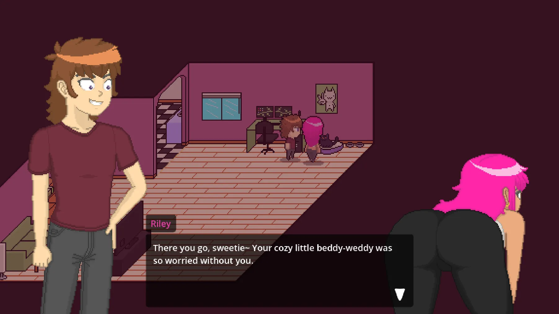 Deadly Affairs gameplay screenshot 3 (Godot adult game) by Deadly Affairs – free download