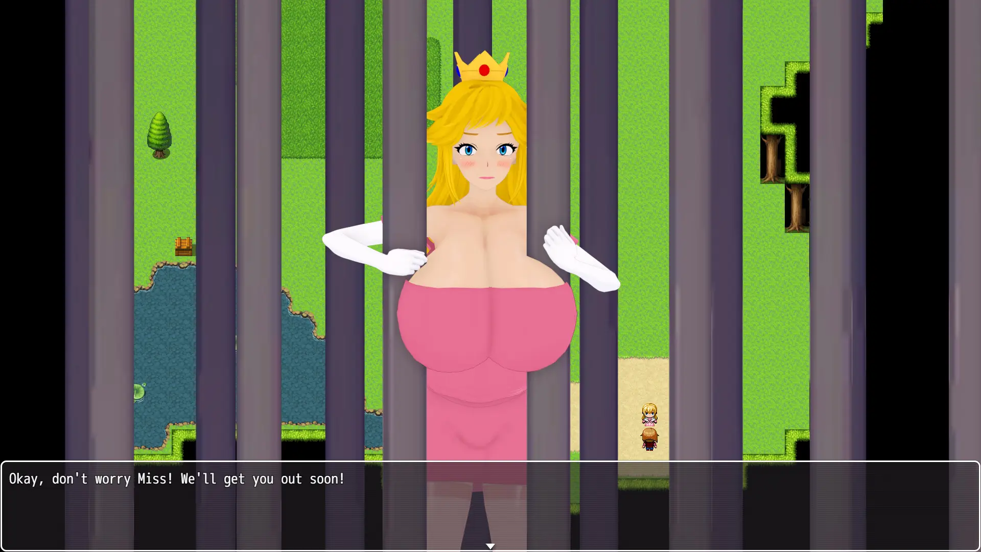 Super Teacher Rescue gameplay screenshot 4 (RPGM adult game) by JustAGuy – free download