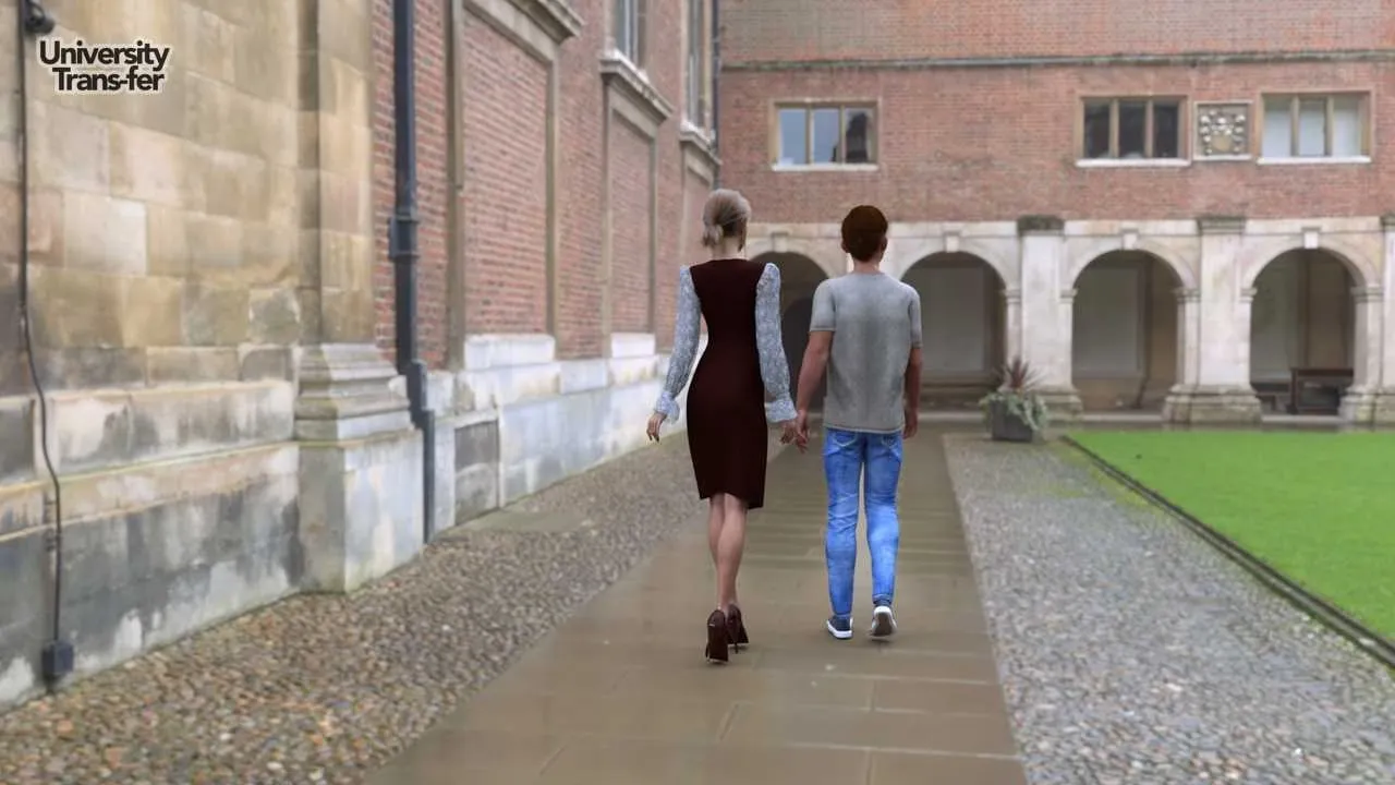 University Trans-fer gameplay screenshot 3 (Ren'Py adult game) by AVNSnax – free download