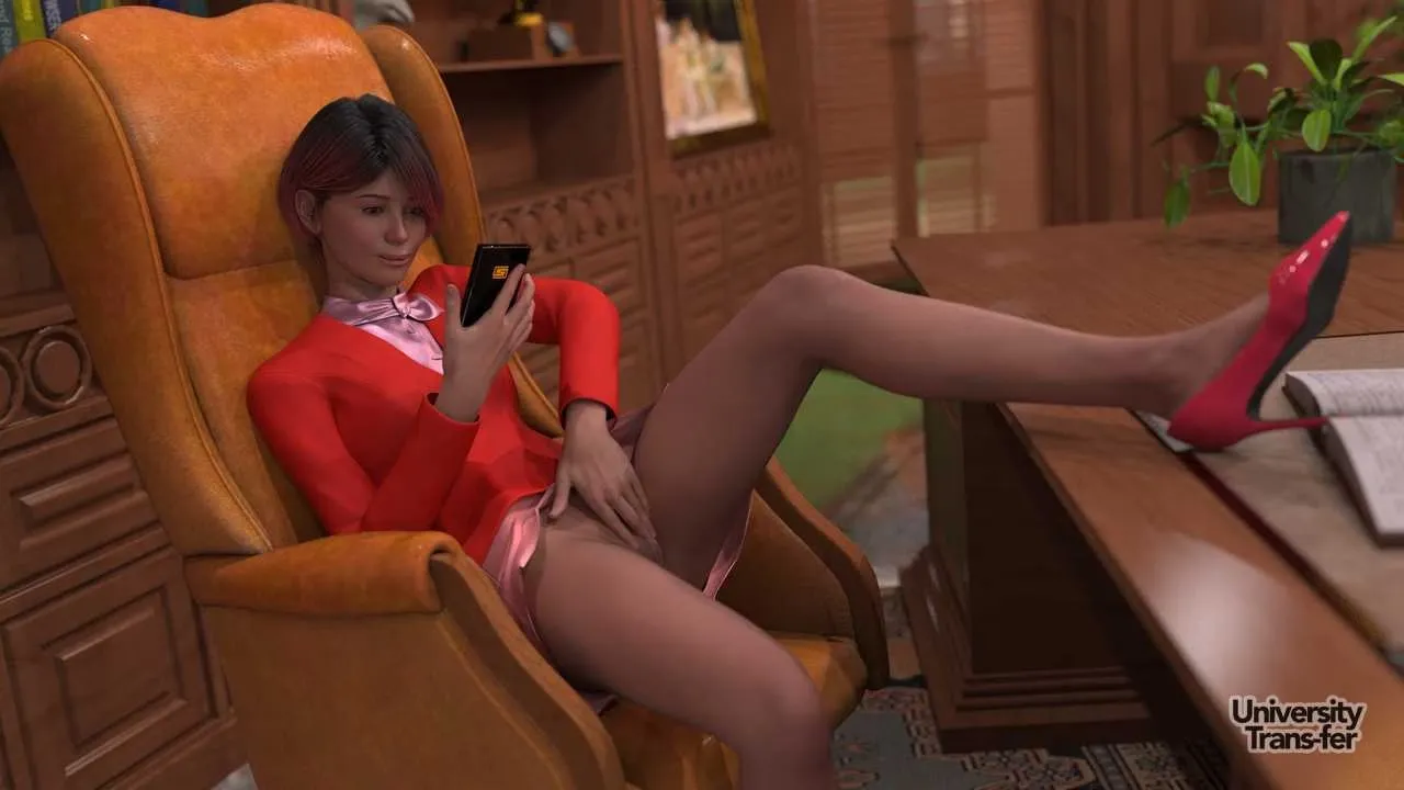 University Trans-fer gameplay screenshot 4 (Ren'Py adult game) by AVNSnax – free download