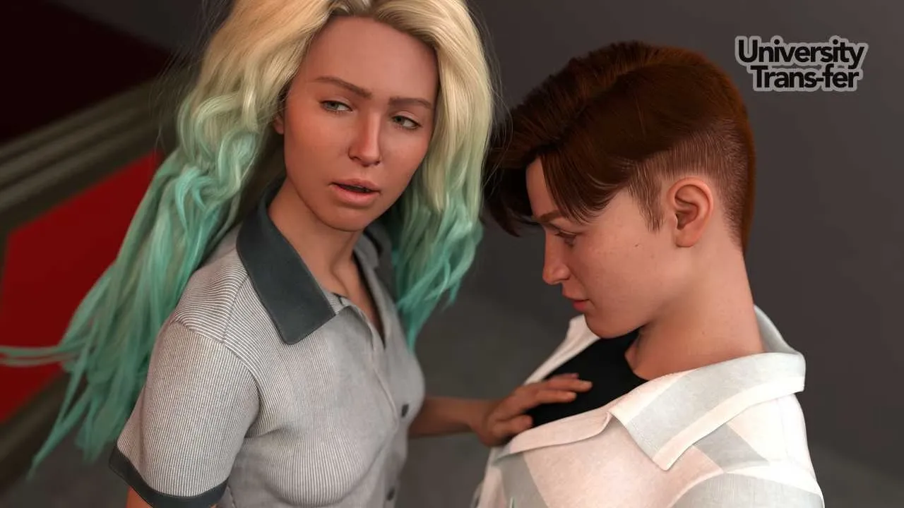 University Trans-fer gameplay screenshot 7 (Ren'Py adult game) by AVNSnax – free download