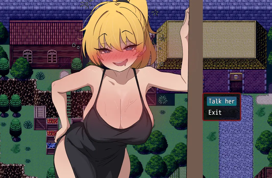 To the Demon Queen!!! gameplay screenshot 3 (RPGM adult game) by NotGeerux – free download