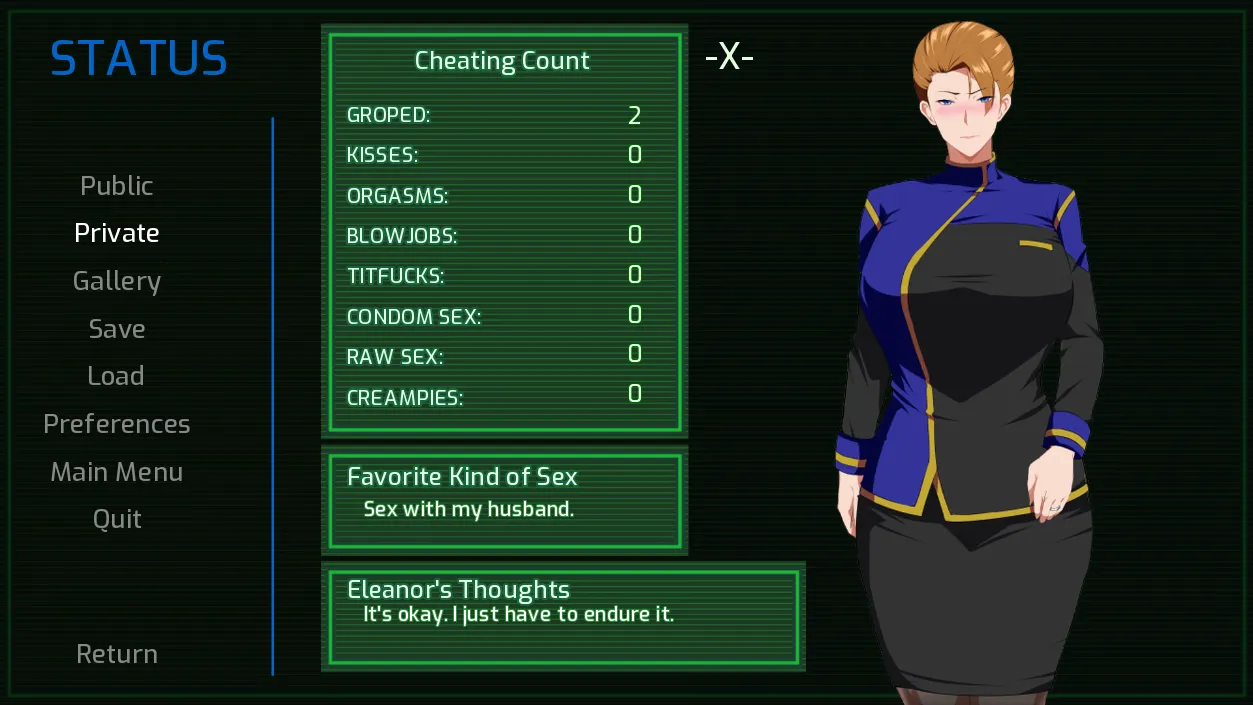 Armored Suit Solgante – Unofficial Ren’Py Port Modded gameplay screenshot 5 (Ren'Py adult game) by Patreon – free download