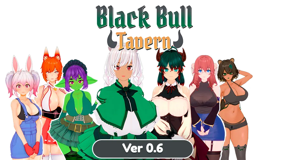 Black Bull Tavern: Monster Girl Harem gameplay screenshot 1 (Unity adult game) by Lewd Milk – free download