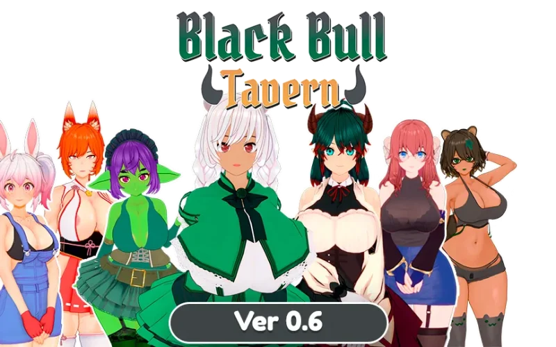 Black Bull Tavern: Monster Girl Harem cover 0.8 – Unity adult game by Lewd Milk free download