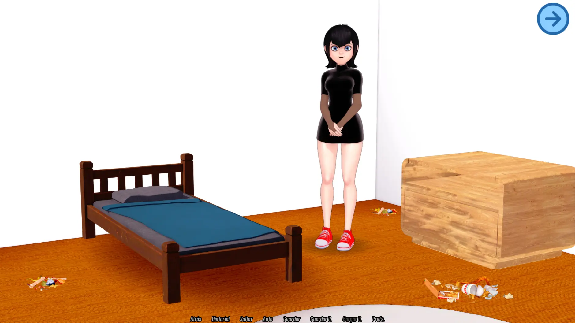 Hotel Of The Lustful Stars gameplay screenshot 4 (Ren'Py adult game) by Perverted World – free download