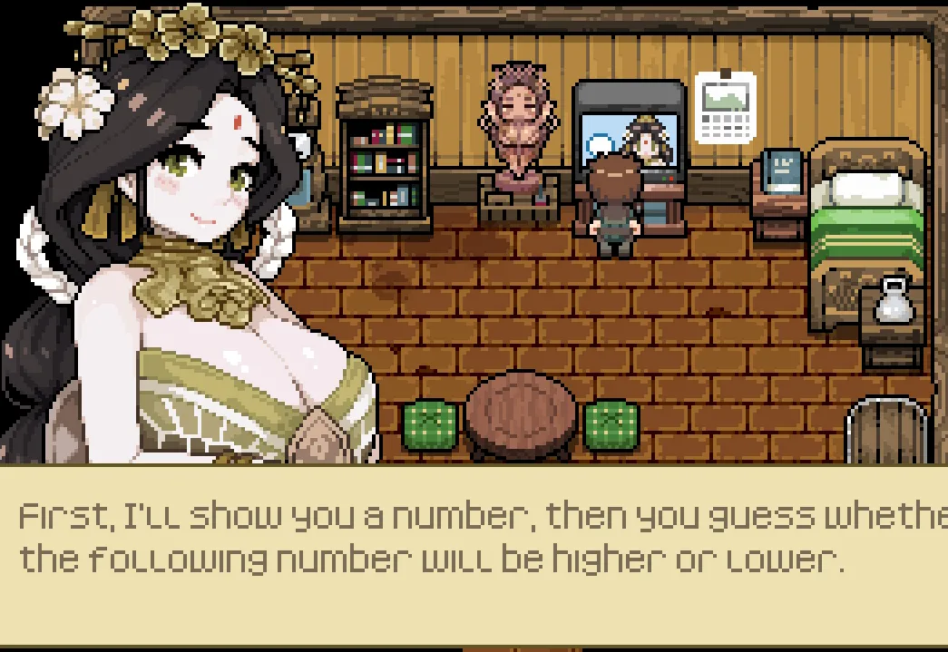 H-Goddess Anomaly gameplay screenshot 3 (Godot adult game) by Bayolume – free download