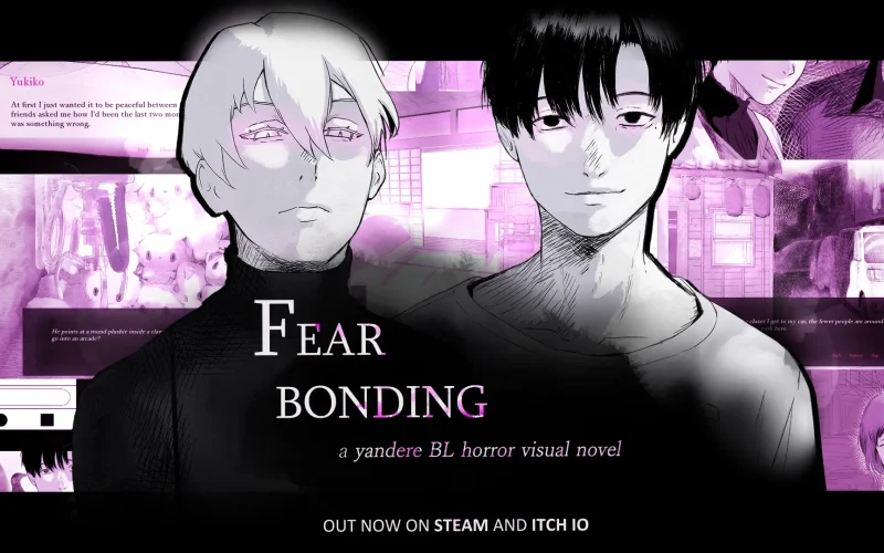 Fearbonding cover 2.1 – Ren'Py adult game by Night Asobu free download