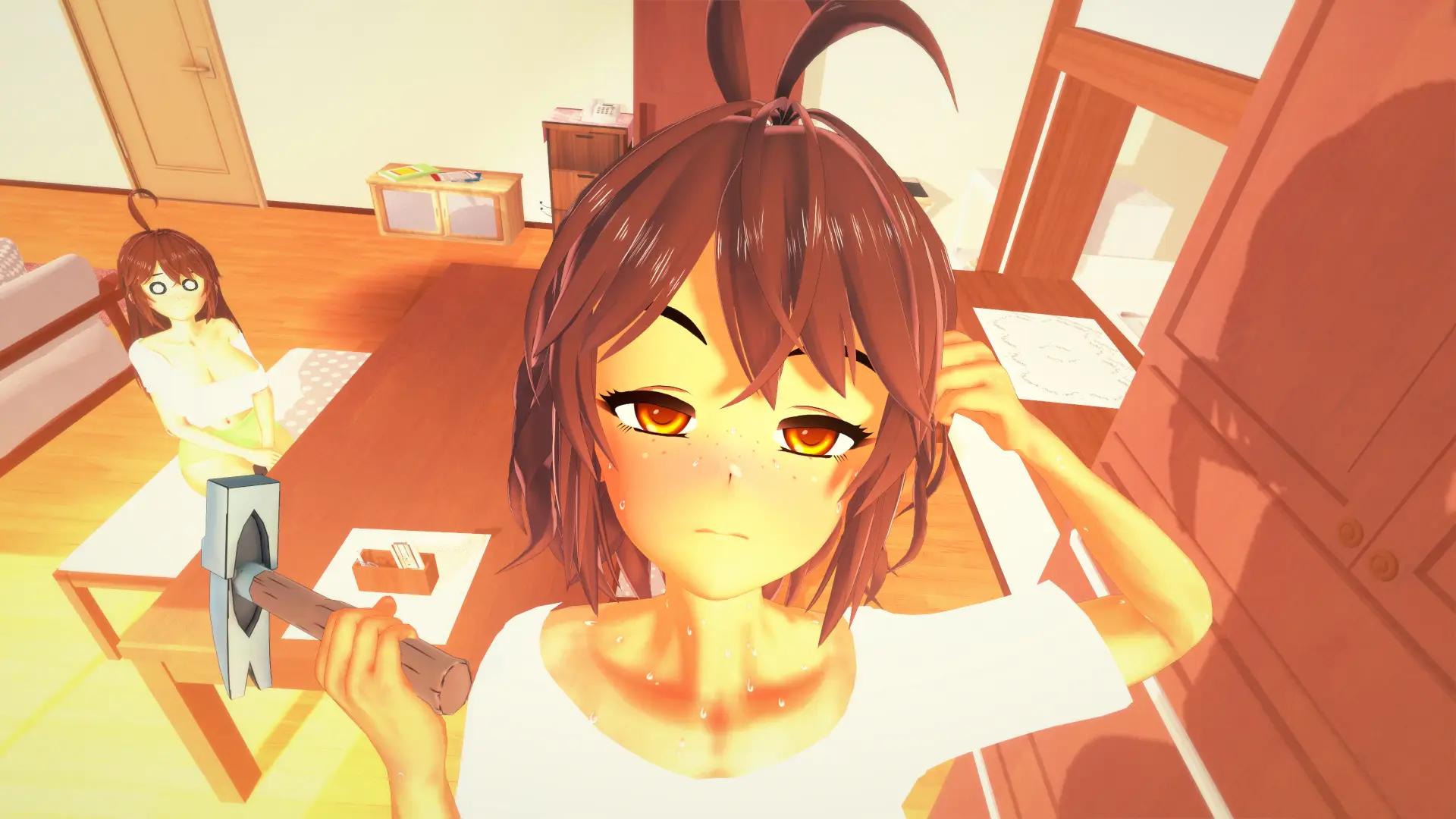 Familiar Circumstances gameplay screenshot 6 (Ren'Py adult game) by Babyface – free download