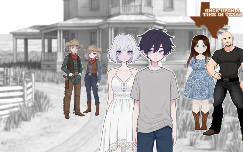 Once Upon a Time in Texas cover 3.0 (FINAL) – Ren'Py adult game by Thursday28 free download