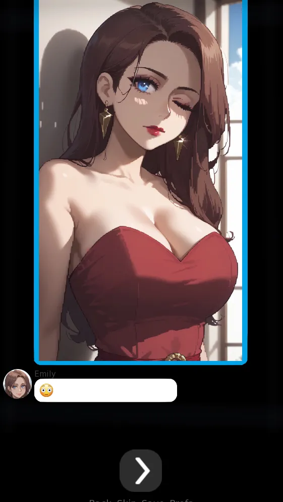 Sayonara NTR Mobile gameplay screenshot 1 (Ren'Py adult game) by PresidentNTR – free download