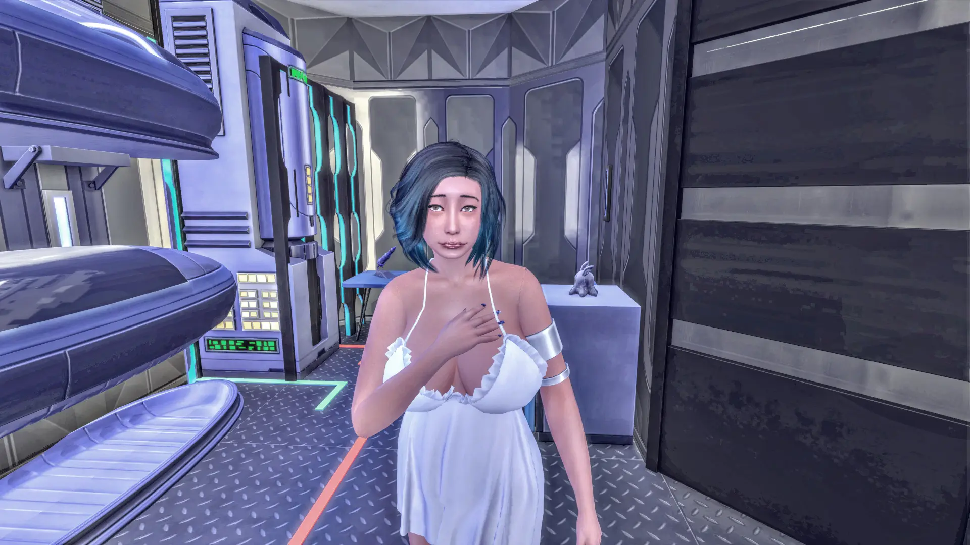 Escape from the Future gameplay screenshot 2 (Ren'Py adult game) by S18 Games – free download