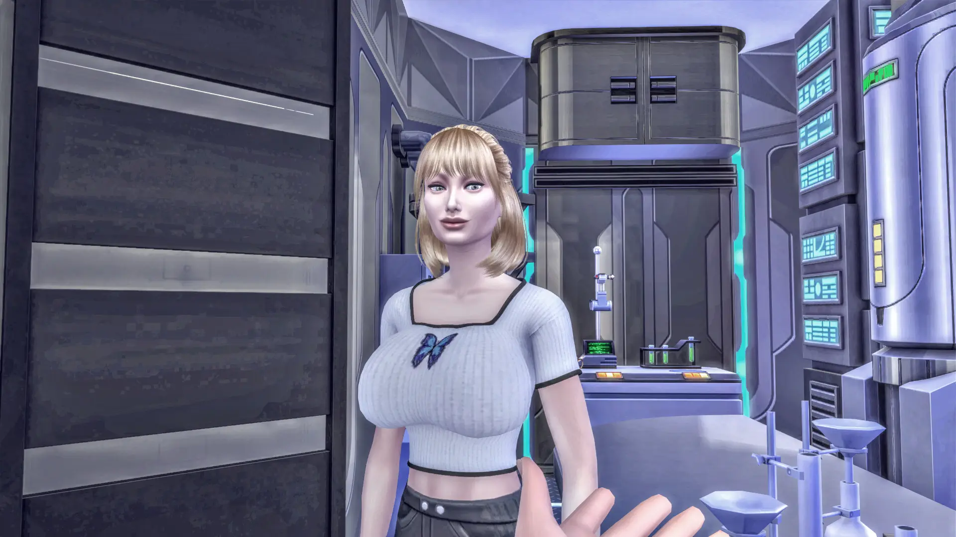 Escape from the Future gameplay screenshot 1 (Ren'Py adult game) by S18 Games – free download
