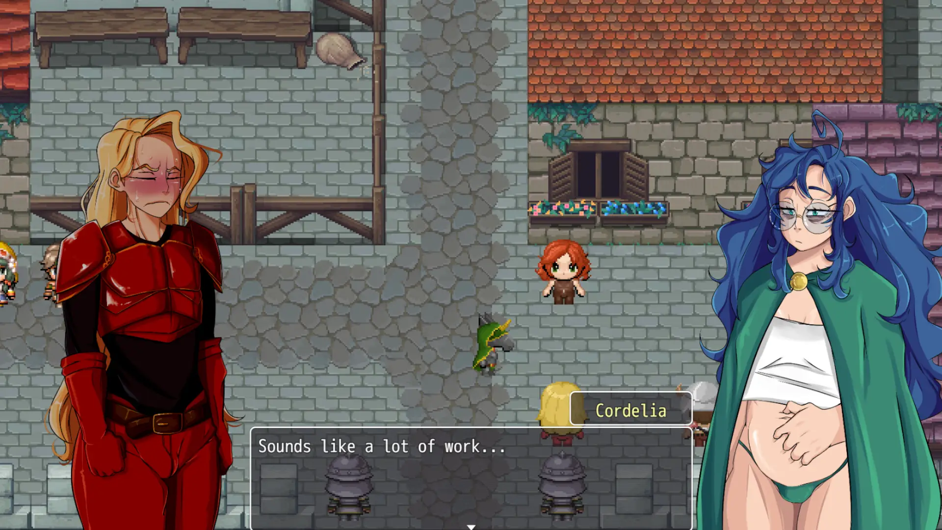 Horny for Change gameplay screenshot 4 (RPGM adult game) by Anti-Villain Games – free download