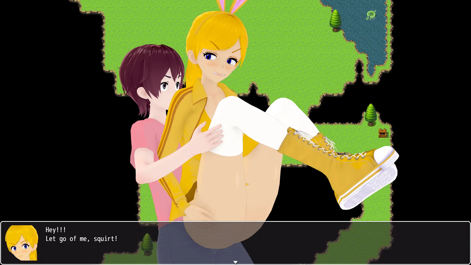 Super Teacher Rescue gameplay screenshot 11 (RPGM adult game) by JustAGuy – free download